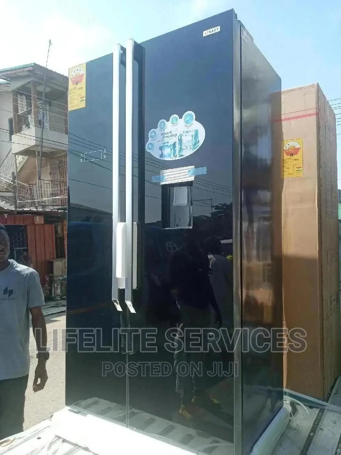Fridge With Dispenser Legacy Side by Side 521 Litres