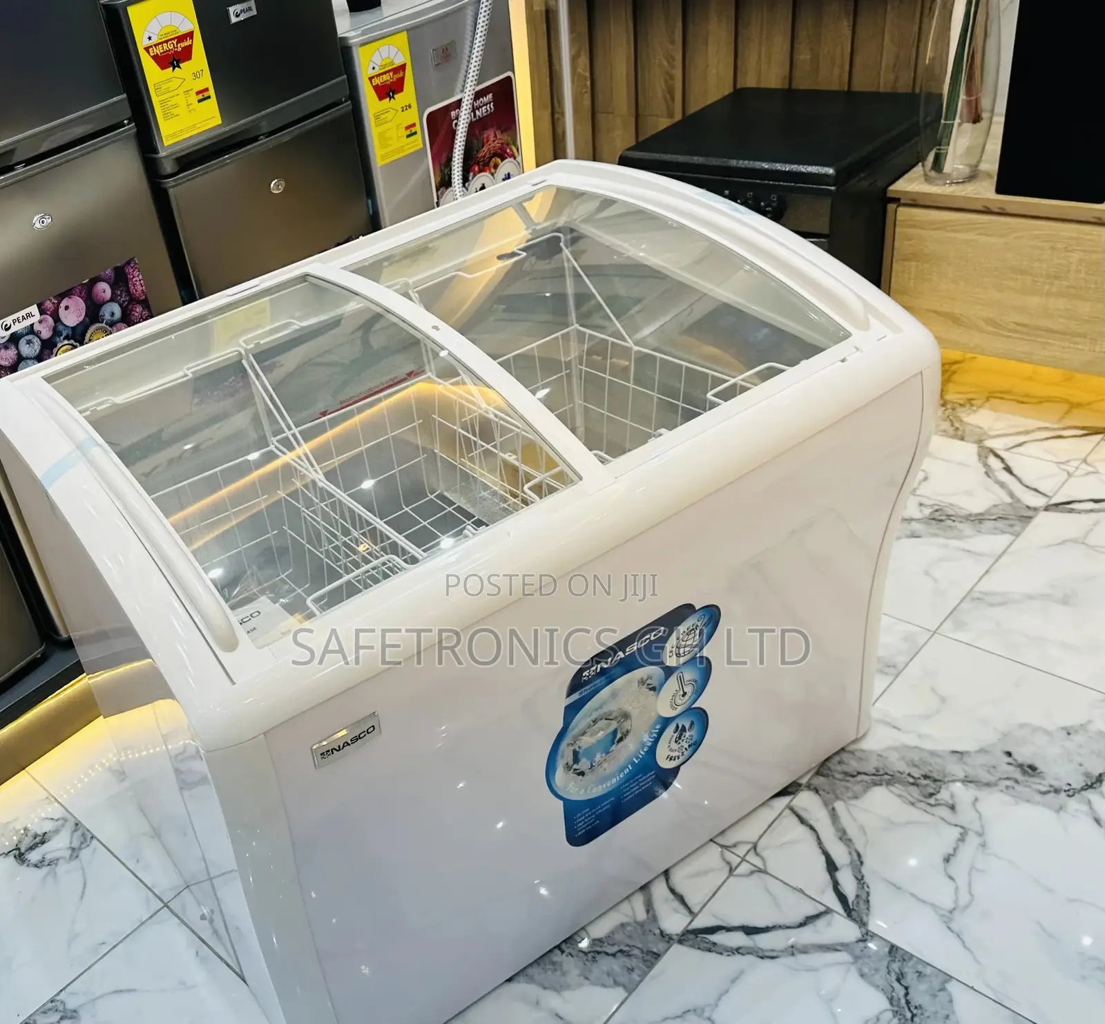 Affordable 400 Liters Nasco Ice Cream Display Fridge