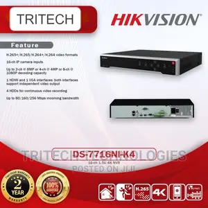 Hikvision 16ch NVR 4hdd None-Poe Ds-7716ni-