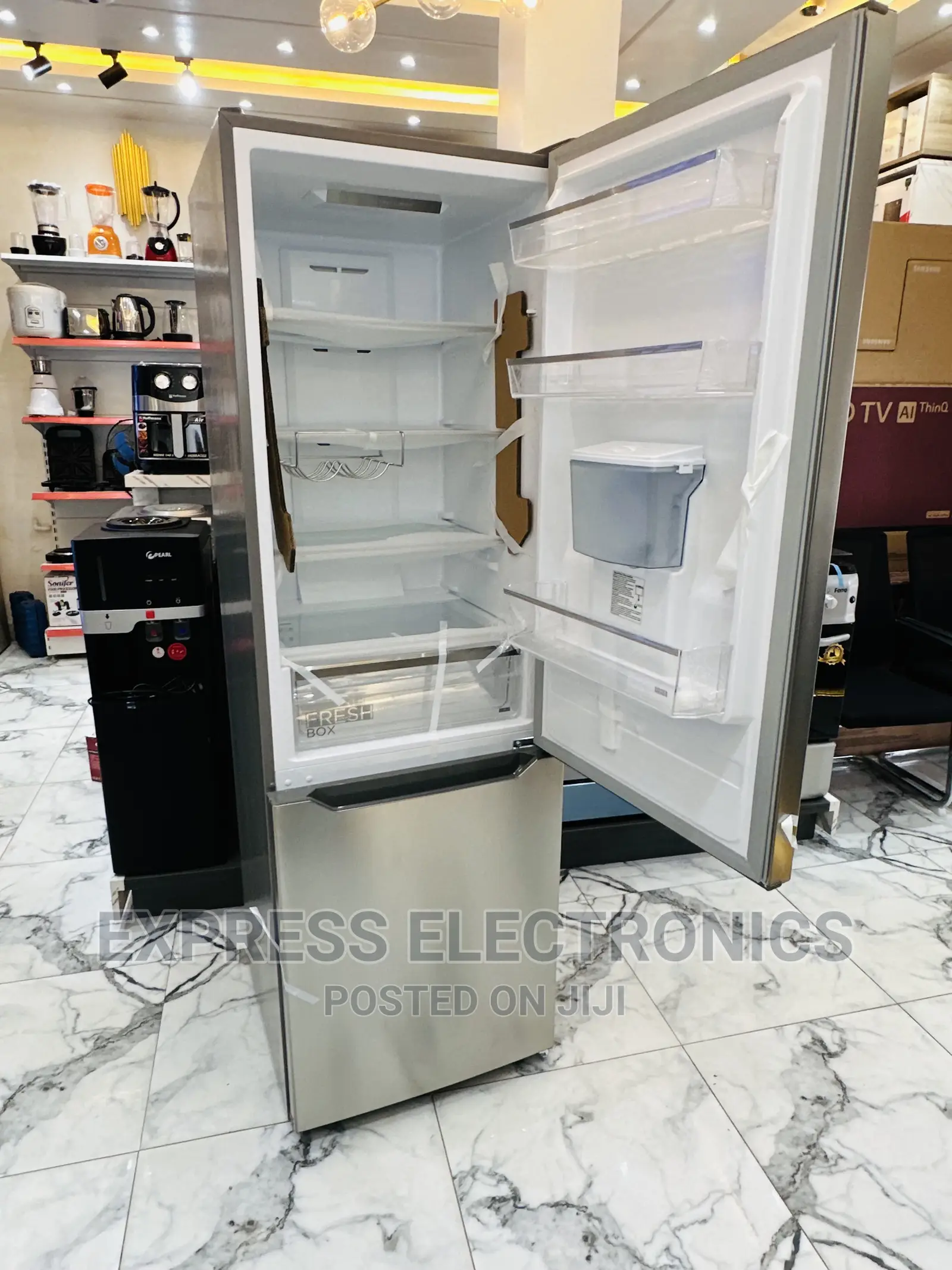 Get a New Double Door Fridge Bottom Freezer Midea 309L