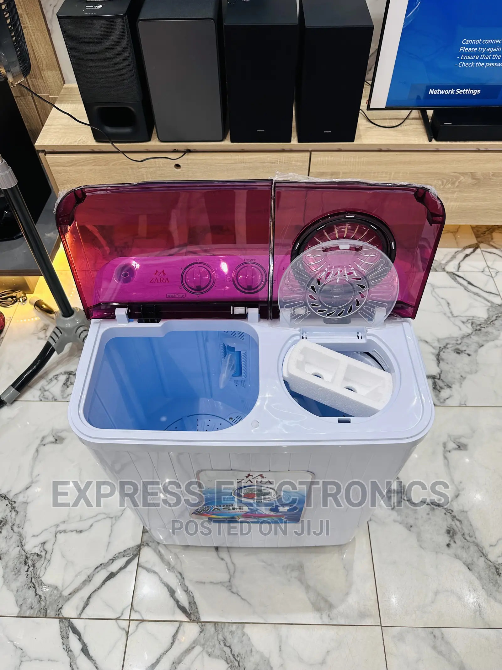 No1 Best White Zara Topload Washing Machine 5kg