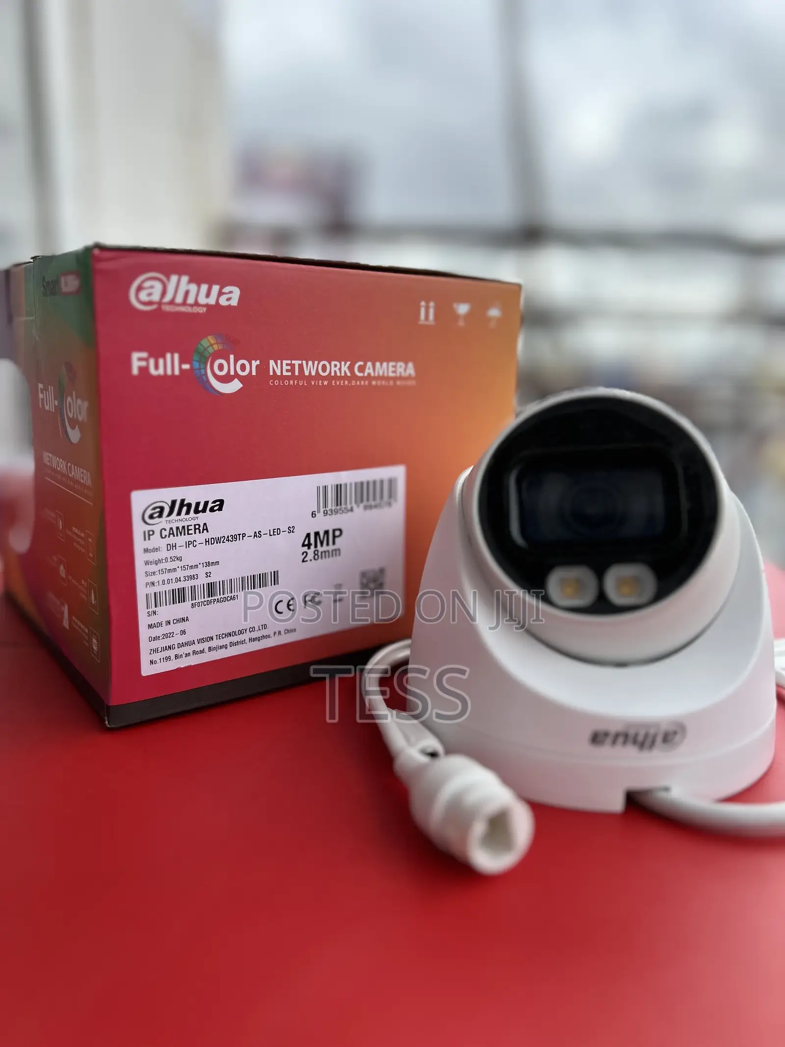 Dahua Ip Camera Metal 4mp Full Color With Audio Indoor