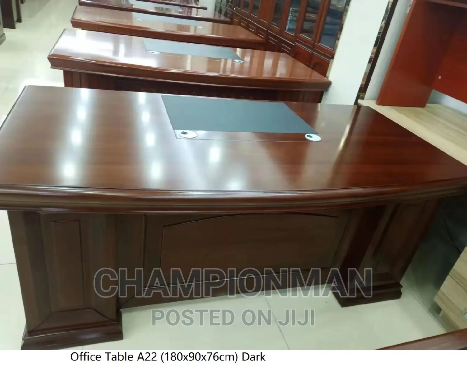 Executive Desk Mahogany