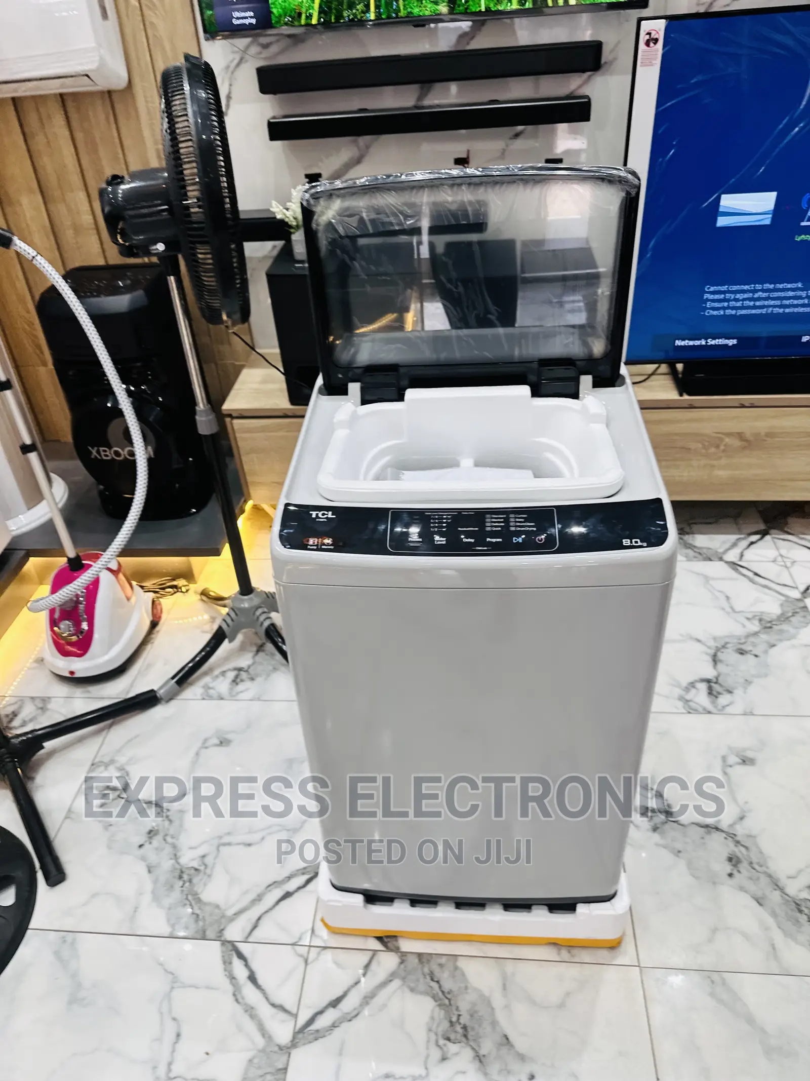 Budget Friendly on TCL Washing Machine 85kggf708tl 8kg