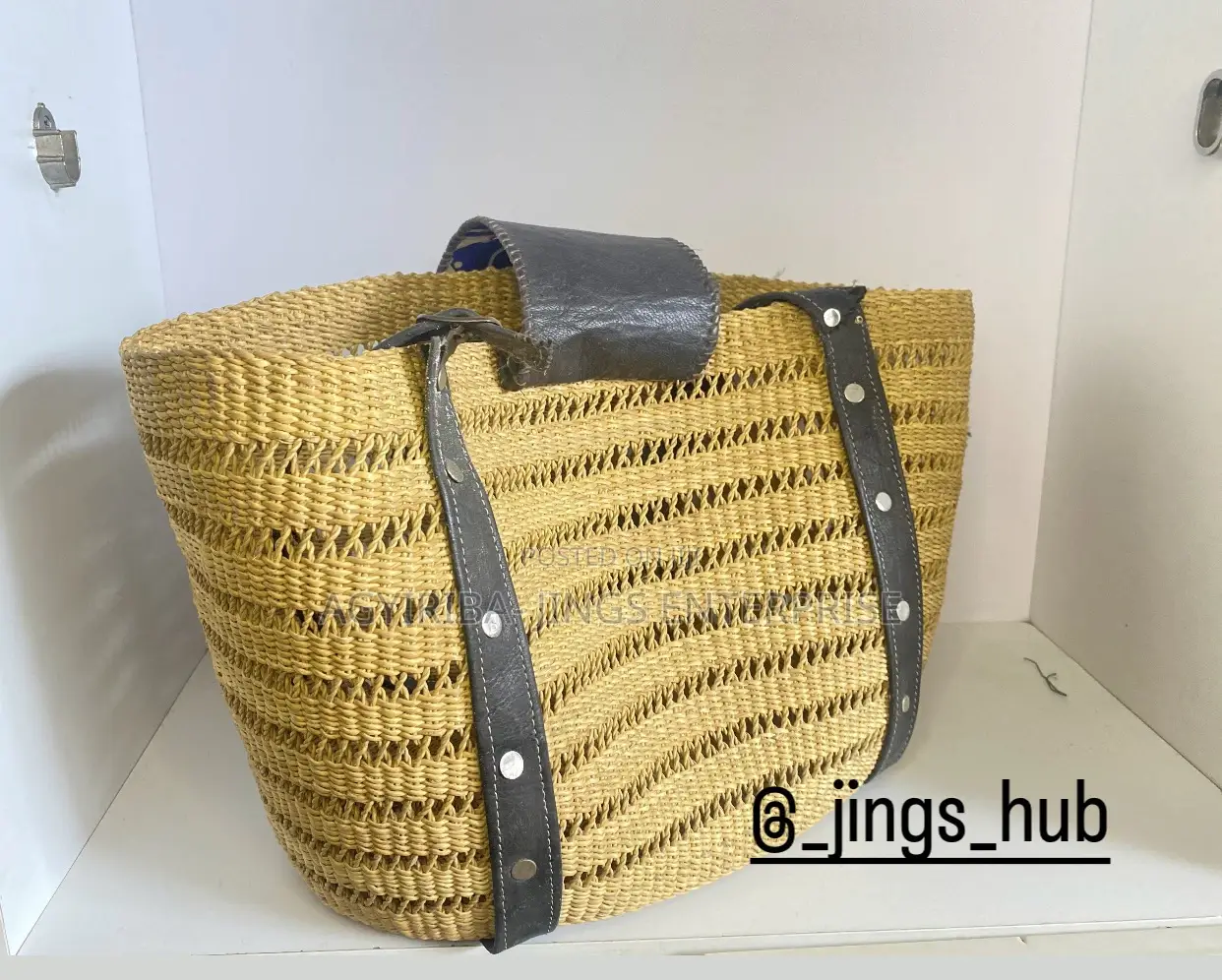 Bolga Handwoven Bag