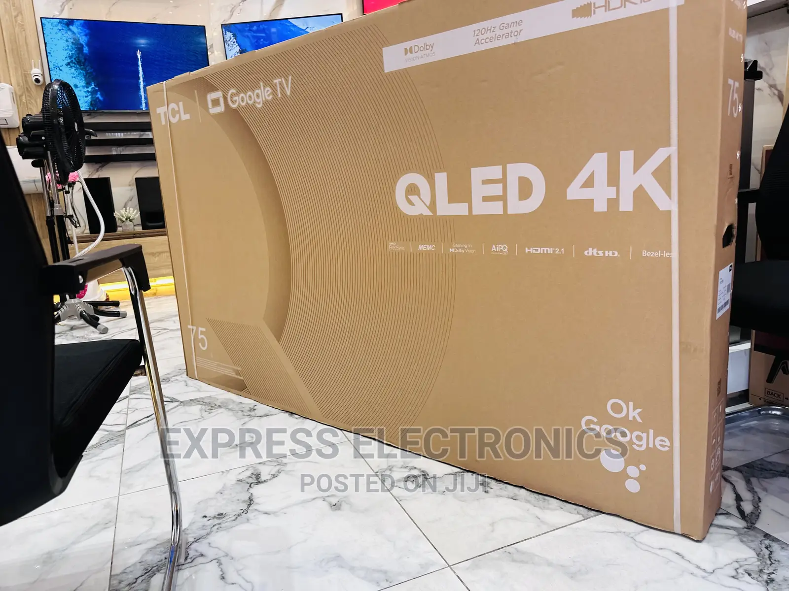 Text Us for Your TCL QLED Android Tv 75-C645