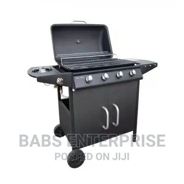 Decakila 4 Burner Gas BBQ Grill Stand - KMGS006B