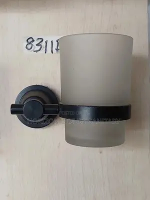 Wall Mounted Single Tumbler Holder Glass Toothbrush Holder