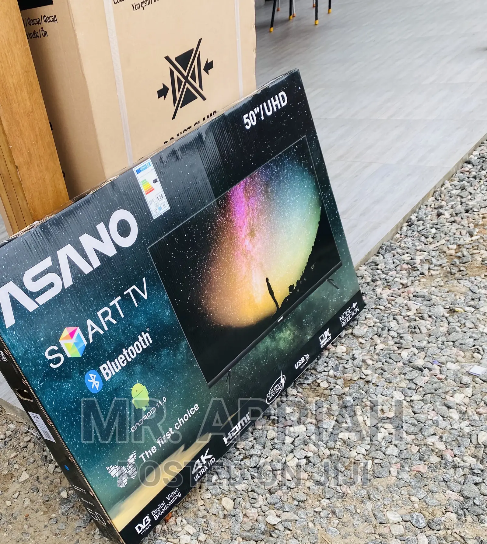 Energy and Cost Saving Asano 50 Inch Uhd Smart Bluetooth Tv