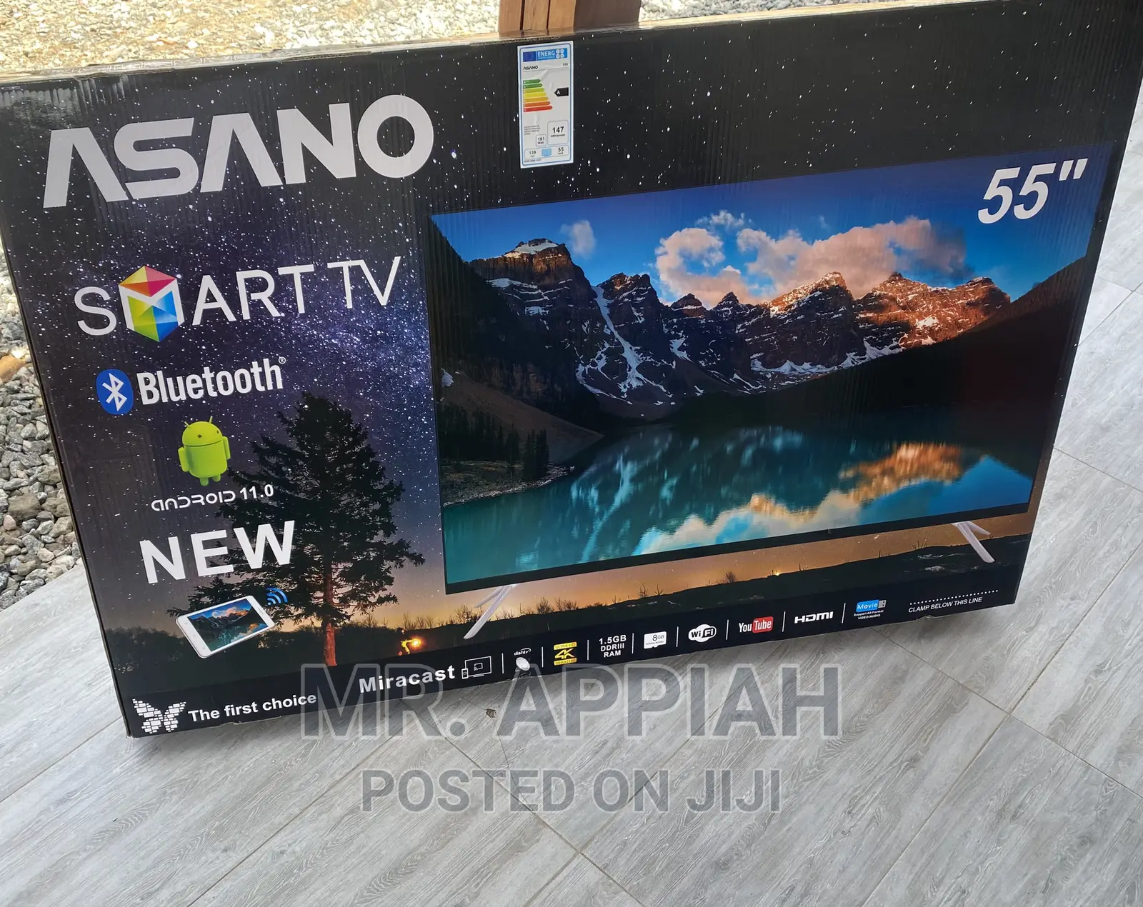 Effective and Reliable Asano 55” Uhd Smarr Bluetooth Tv.