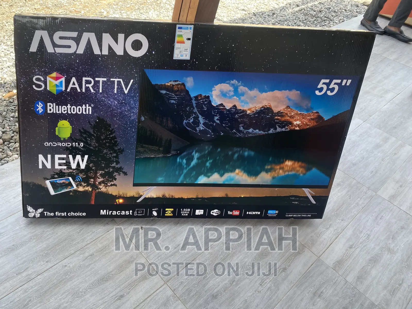 Effective and Reliable Asano 55” Uhd Smarr Bluetooth Tv.