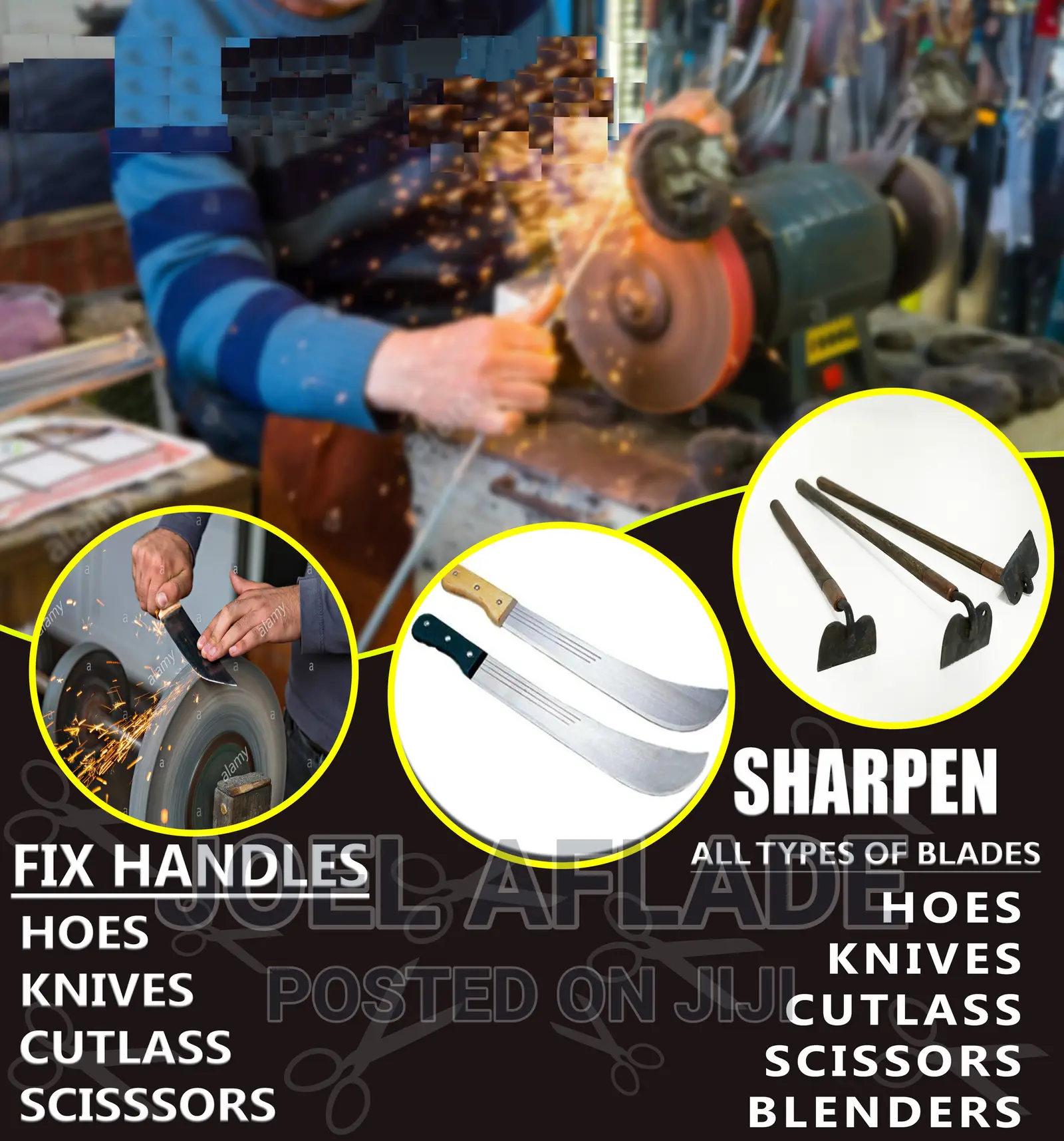 Sharpen All Types of Blades
