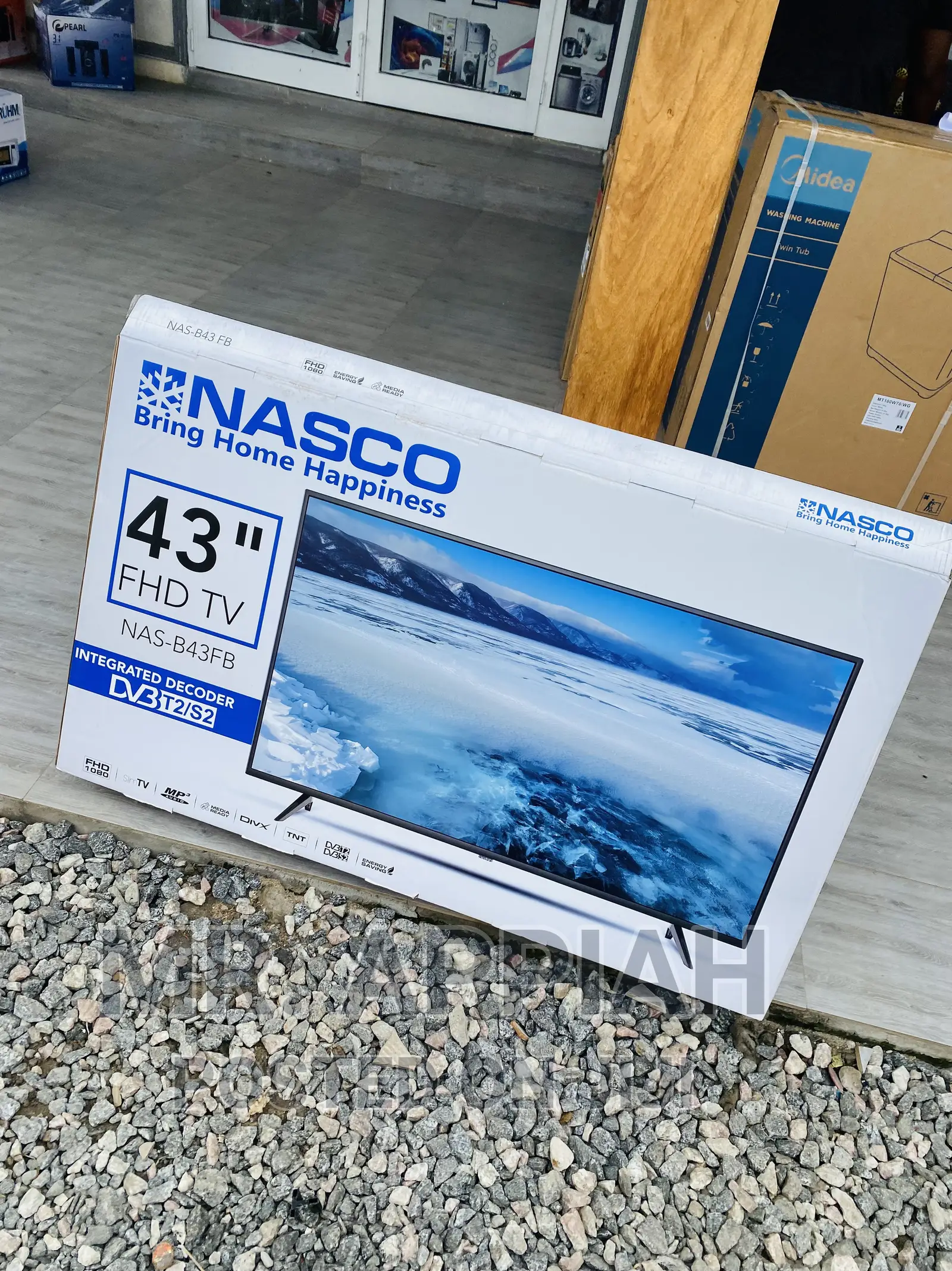 High Quality Nasco 43 Inch Full HD LED Tv(Black)