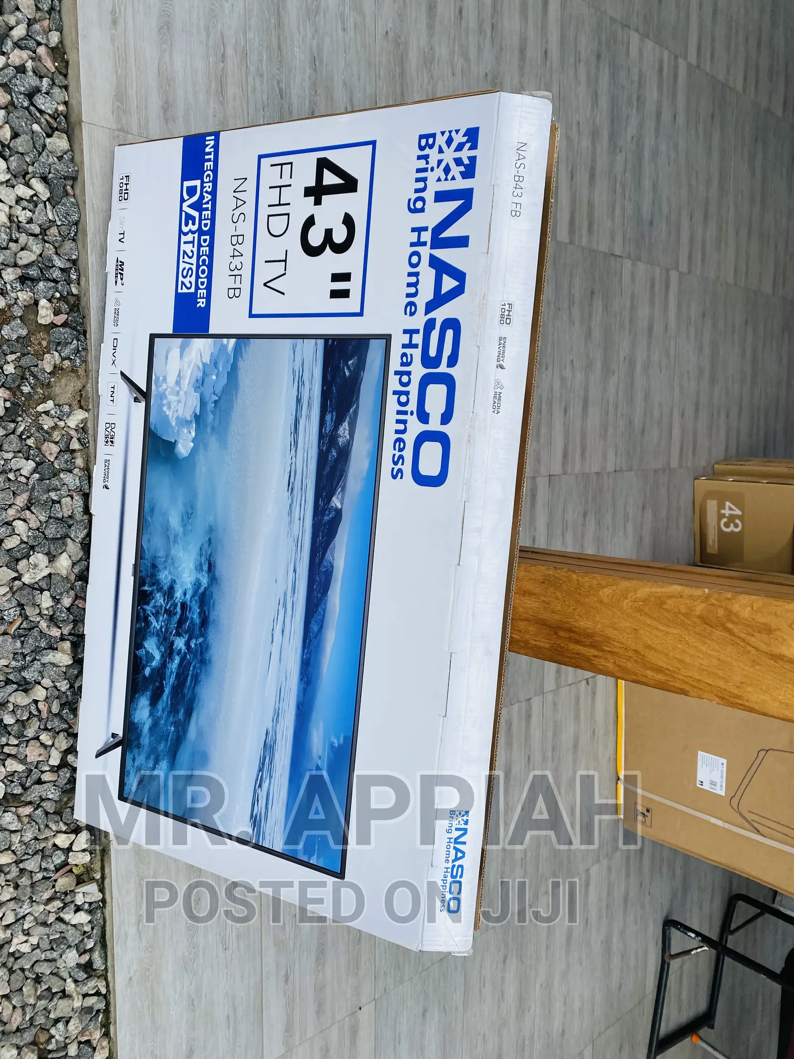 Movie  Night Get Better With Nasco 43” Full HD Digital Tv