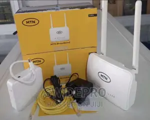 MTN Universal 4g Fast Broadband Router + Backup Battery