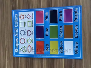 Original Kids Learning Material Shapes and Colors