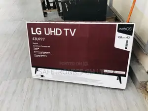 Lg UHD Crystal UP77 43 Inches Glossy Led Tv
