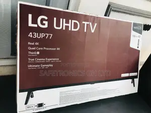 Lg UHD Crystal UP77 43 Inches Glossy Led Tv