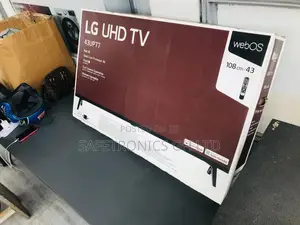 Neatly Sealed Lg 43 Inches Glossy LED UP77 Tv