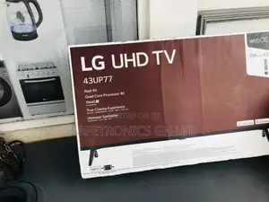 Quality Crystal Lg 43 Inches Glossy LED UP77 Tv