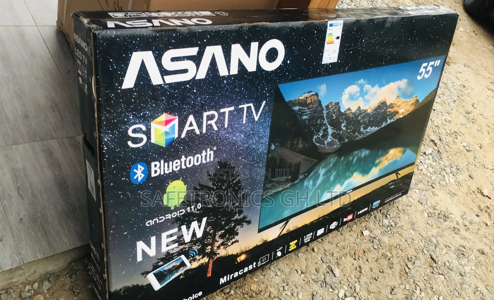 Ultra UHD Asano 55 Inches Glossy LED Tv