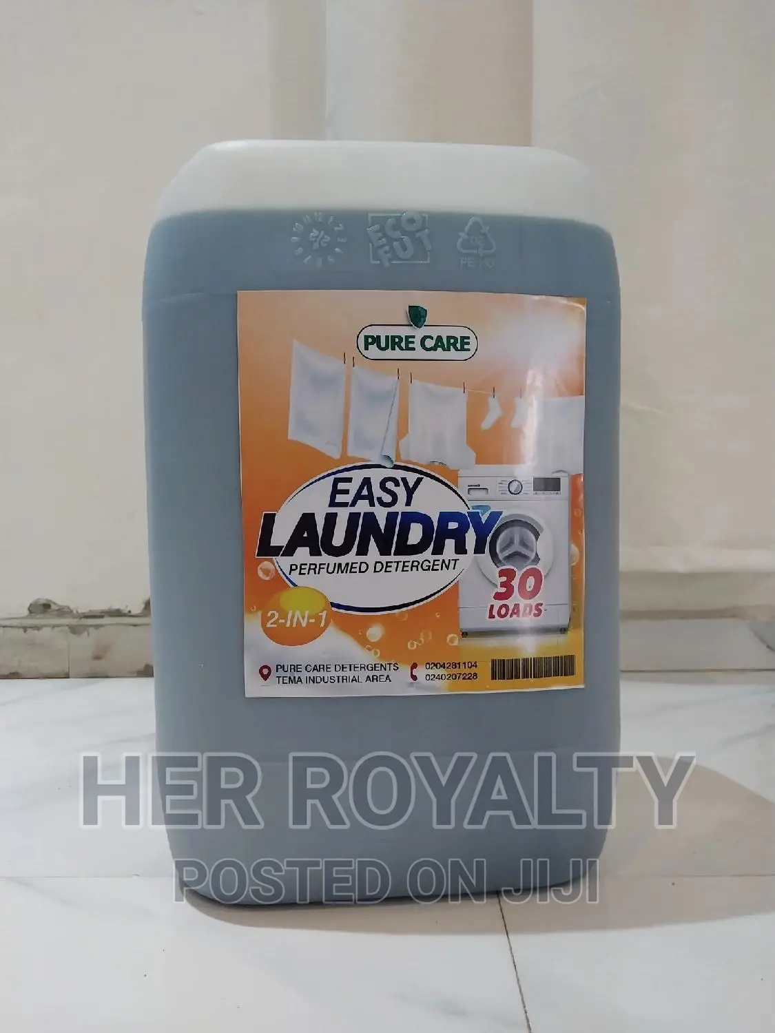 25kg Perfumed Laundry Detergent