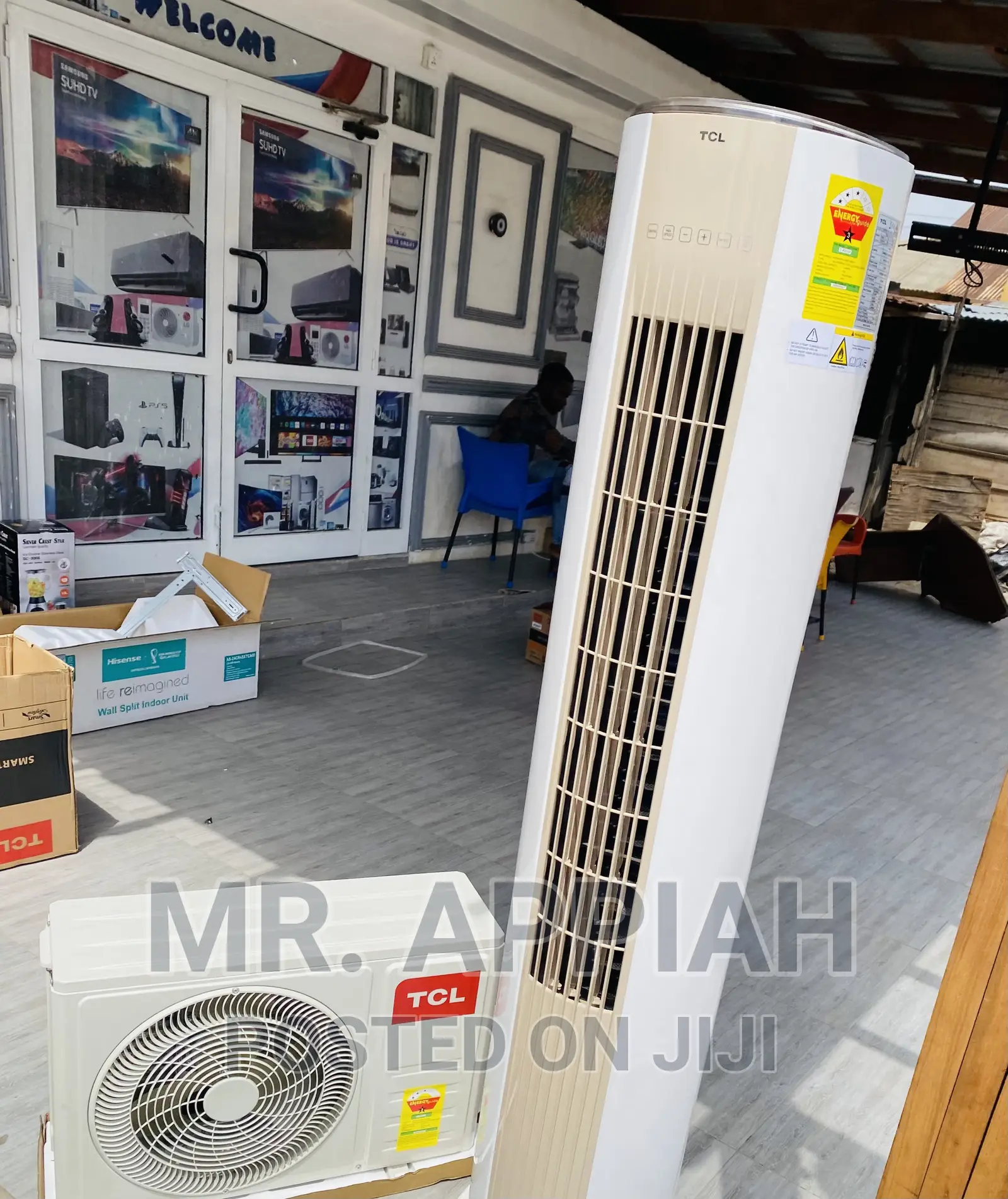 Sealed in Box TCL 2.0hp Free Standing Air Conditioner.