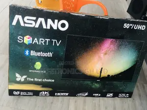 Clear Glossy LED Asano 50 Inches Smart UHD Tv