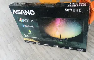 Genuine Smart Asano 50 Inches Glossy LED UHD Tv
