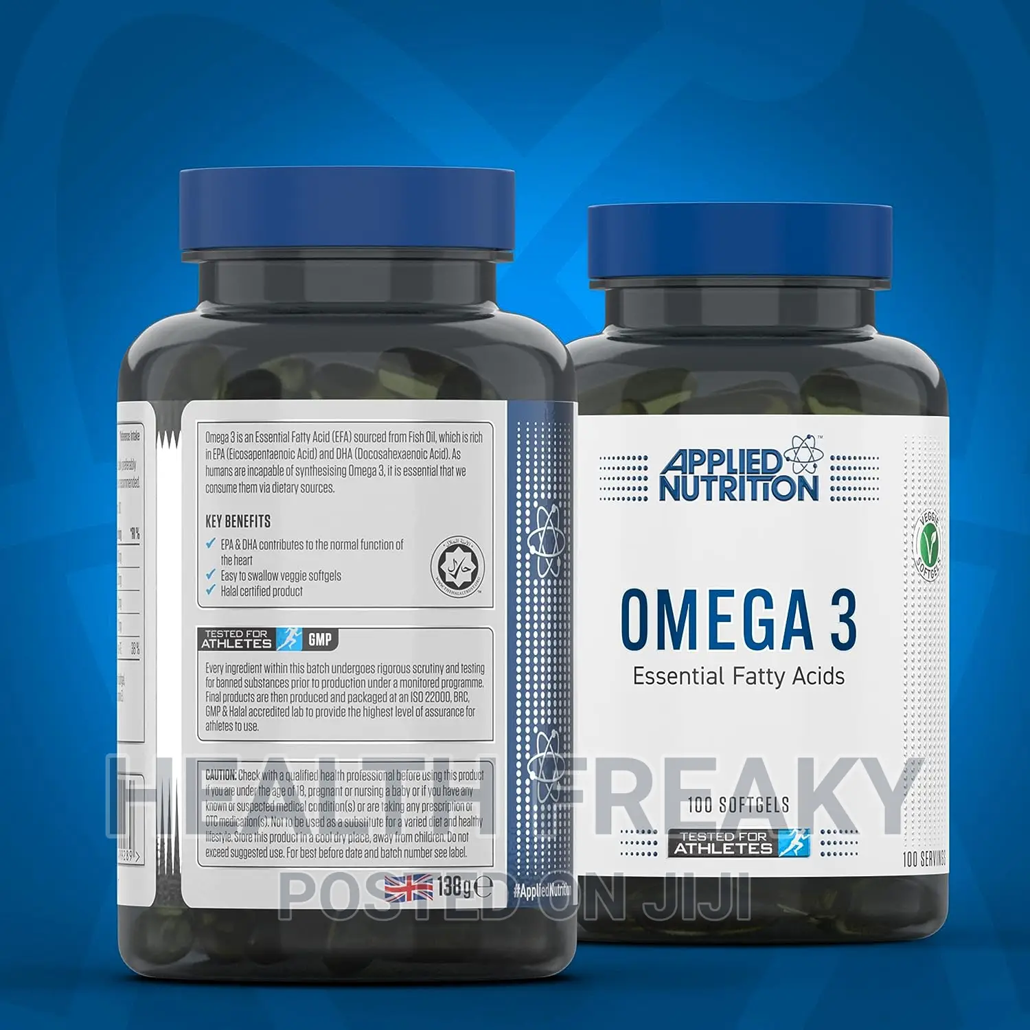 Omega 3 - Fish Oil 1000mg, EPA, DHA, Vitamin E