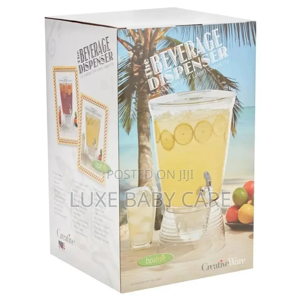 Beverage Dispenser With Locking Base