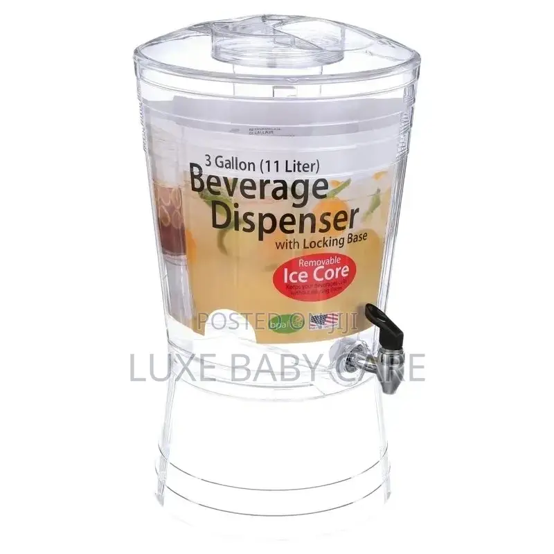 Beverage Dispenser With Locking Base