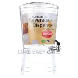 Beverage Dispenser With Locking Base