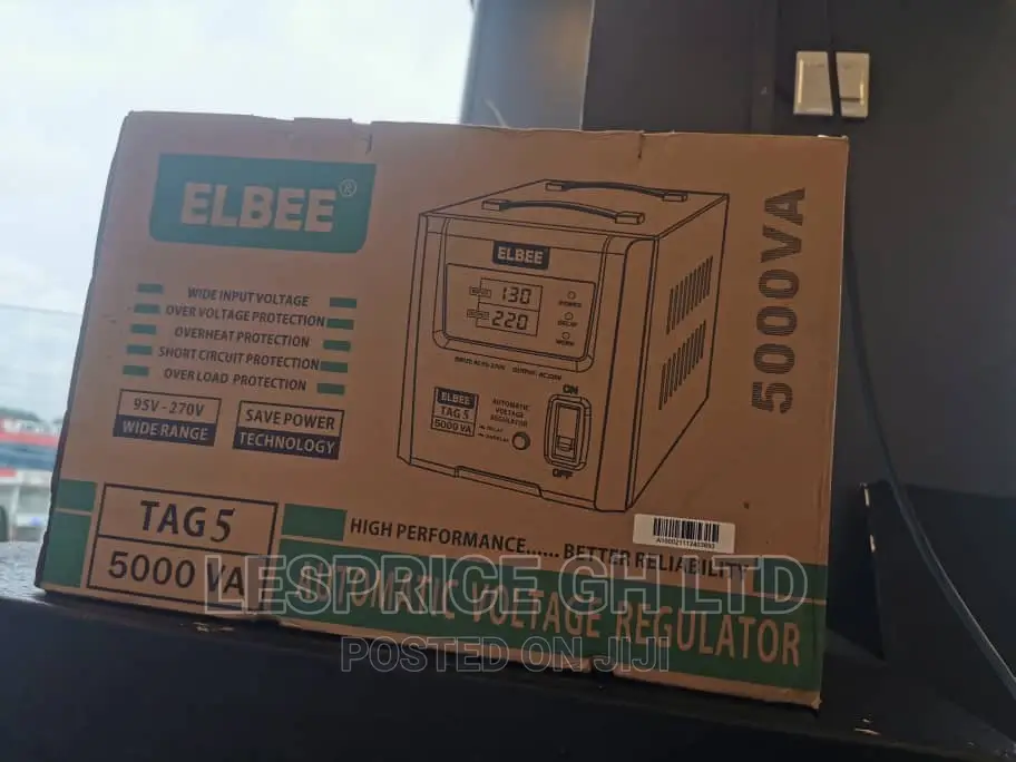 Digital Automatic Stabilizer 5000VA Elbee Products