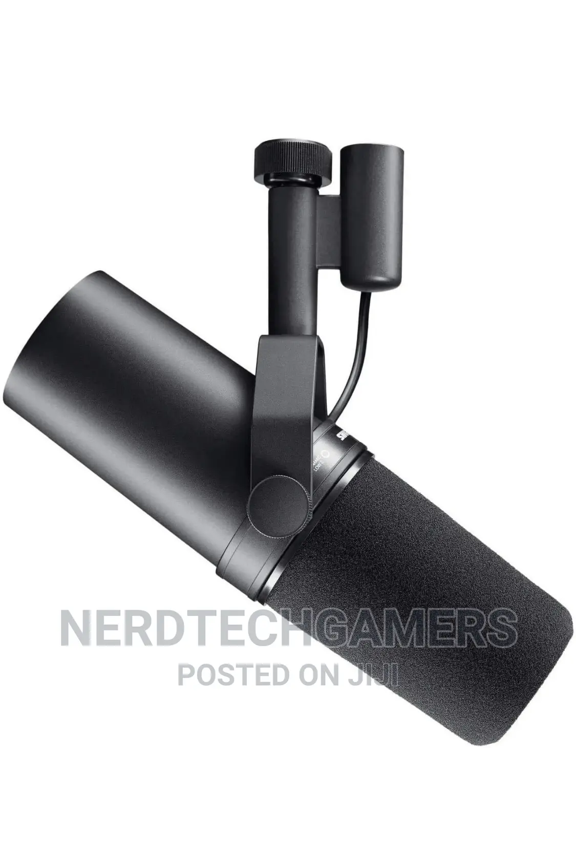 Shure Sm7b Vocal Dynamic Microphone for Broadcast, Podcast