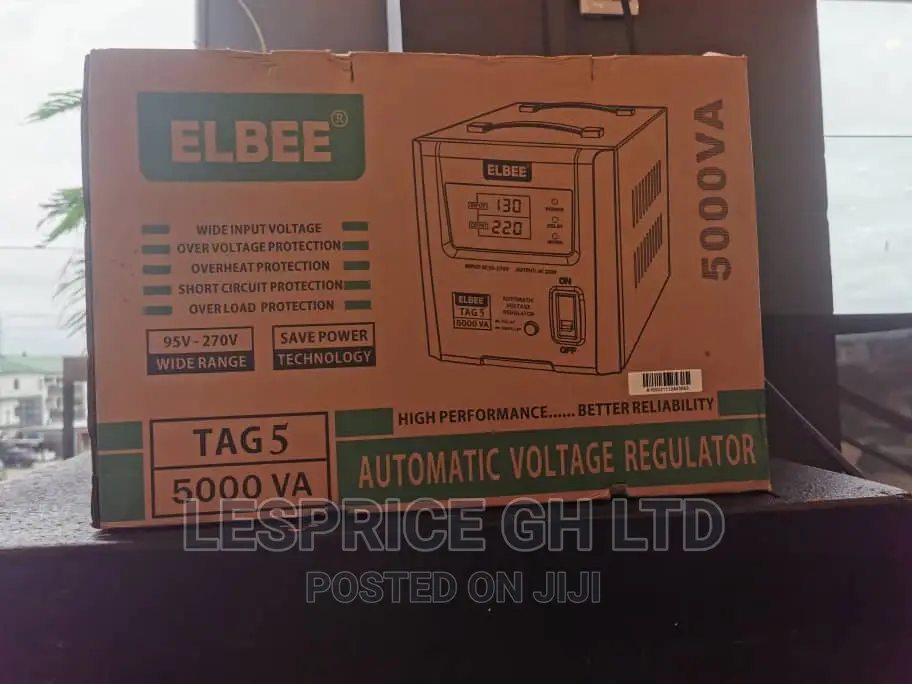 Elbee More Power 5000VA Stabilizer