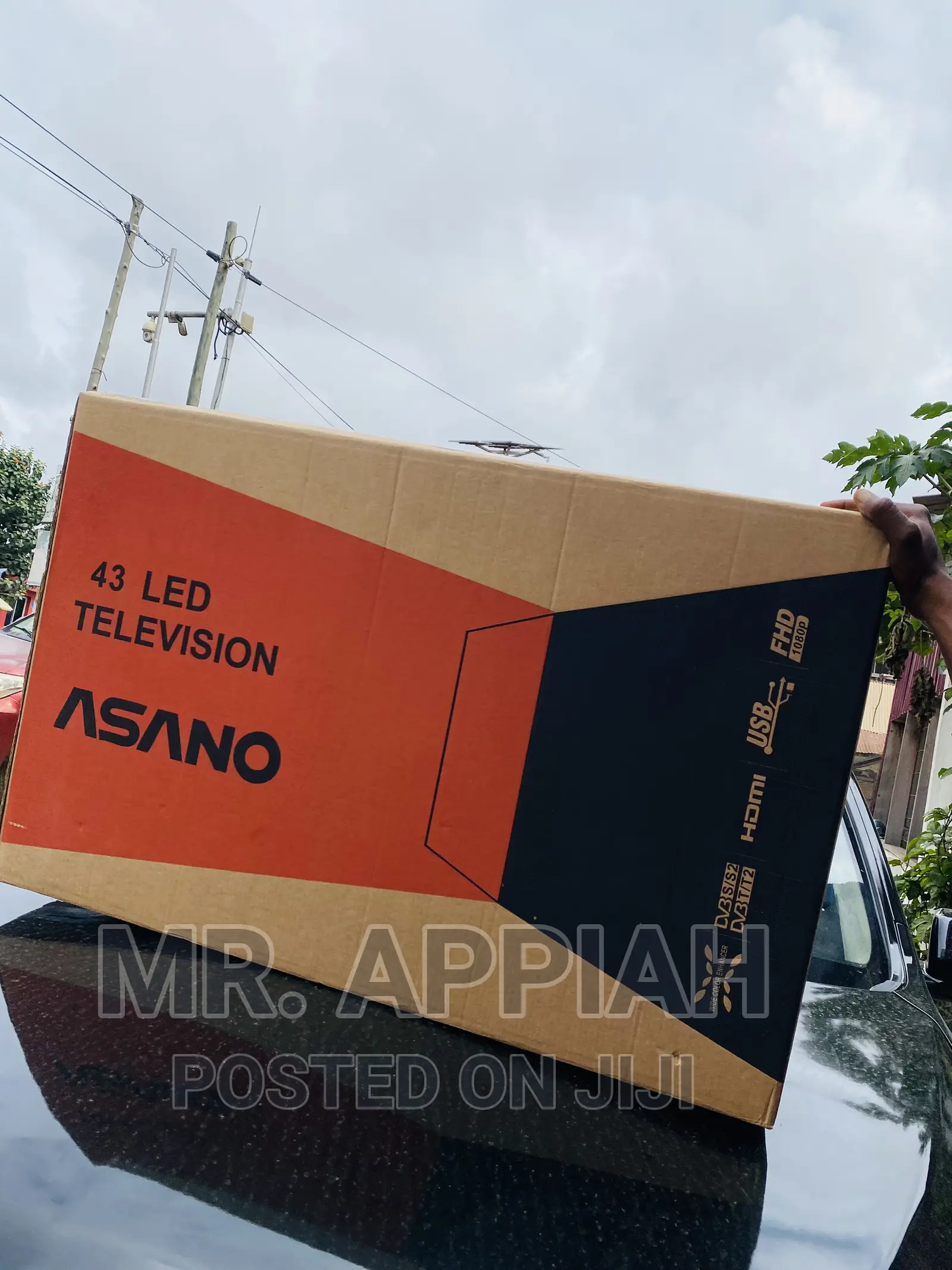 Energy and Cost Saving Asano 43 Inch Digital Satelite Tv.
