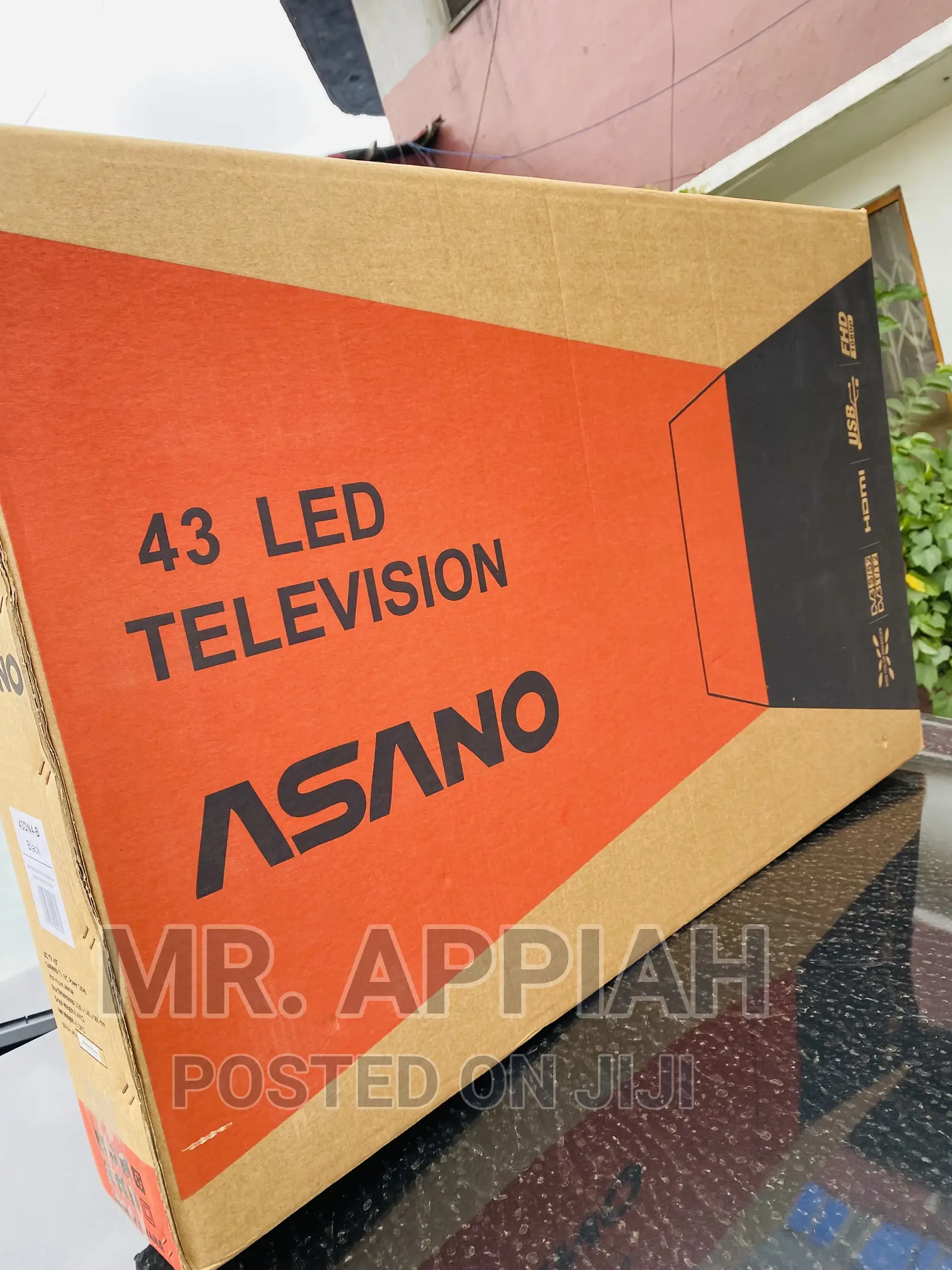 Energy and Cost Saving Asano 43 Inch Digital Satelite Tv.