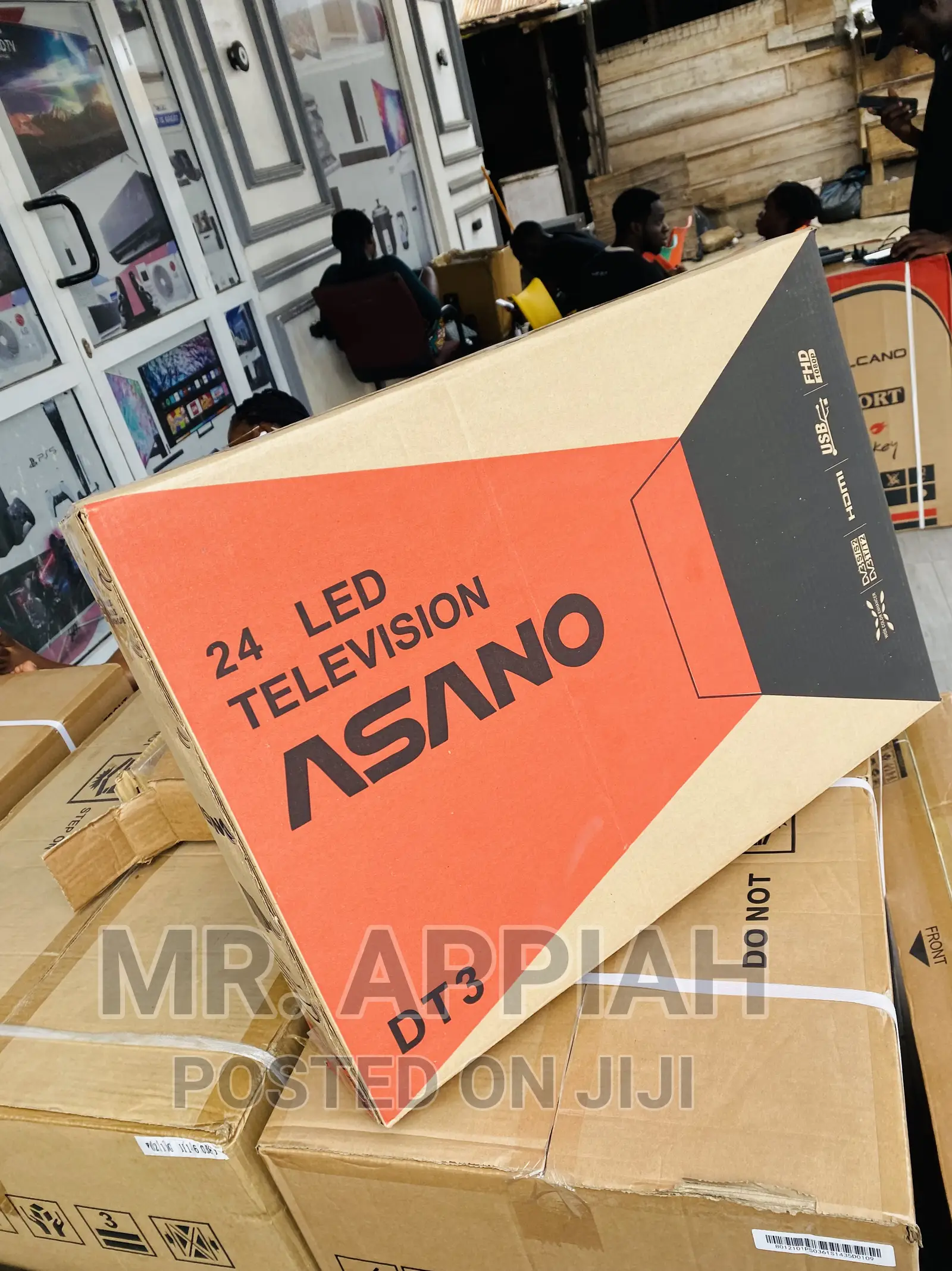 Authentic Asano Digital Satelite DT3 LED Tv(24 Inch)