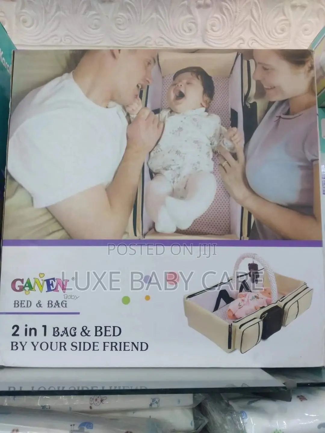 Multifunctional Crib Bag,Portable Travel Cot