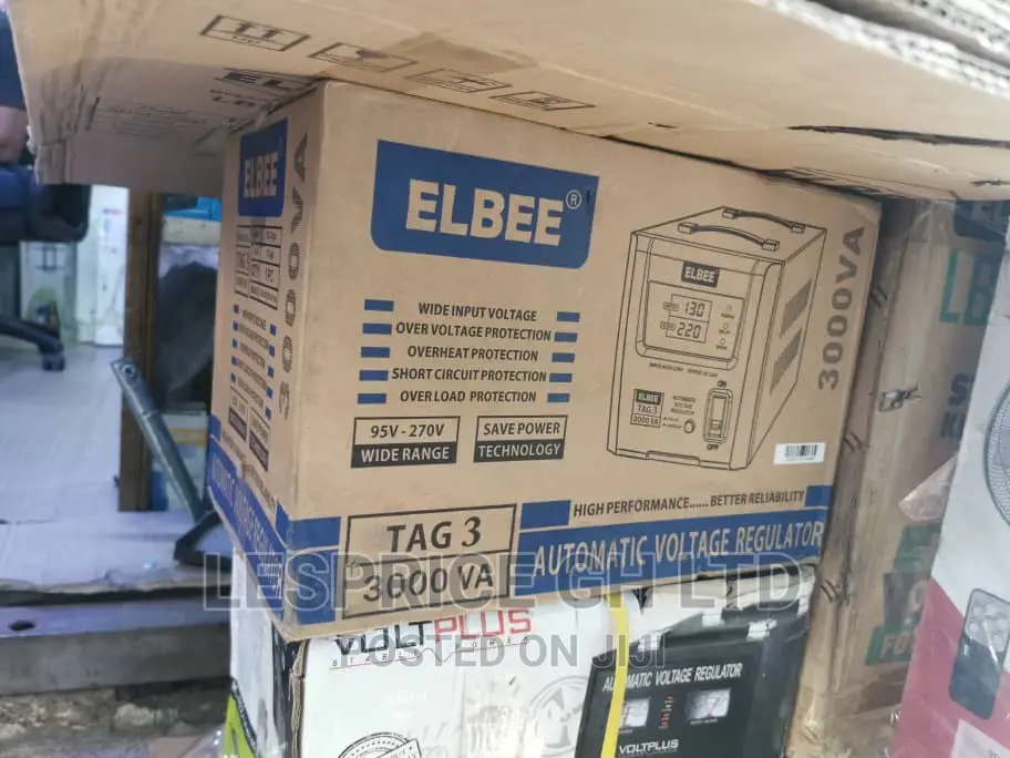 Quality Assured Elbee 3000VA Digital Stabilizer