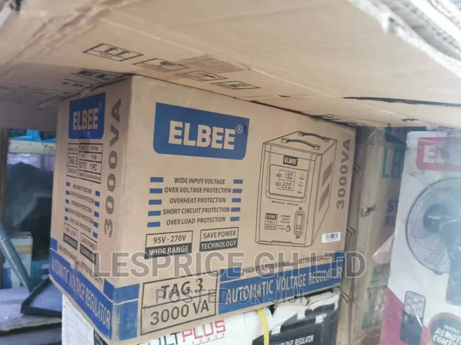 Elbee 3000VA Voltage Stabilizer