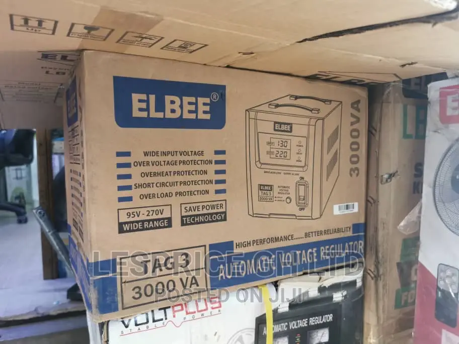 Elbee 3000VA High Voltage Regulator 