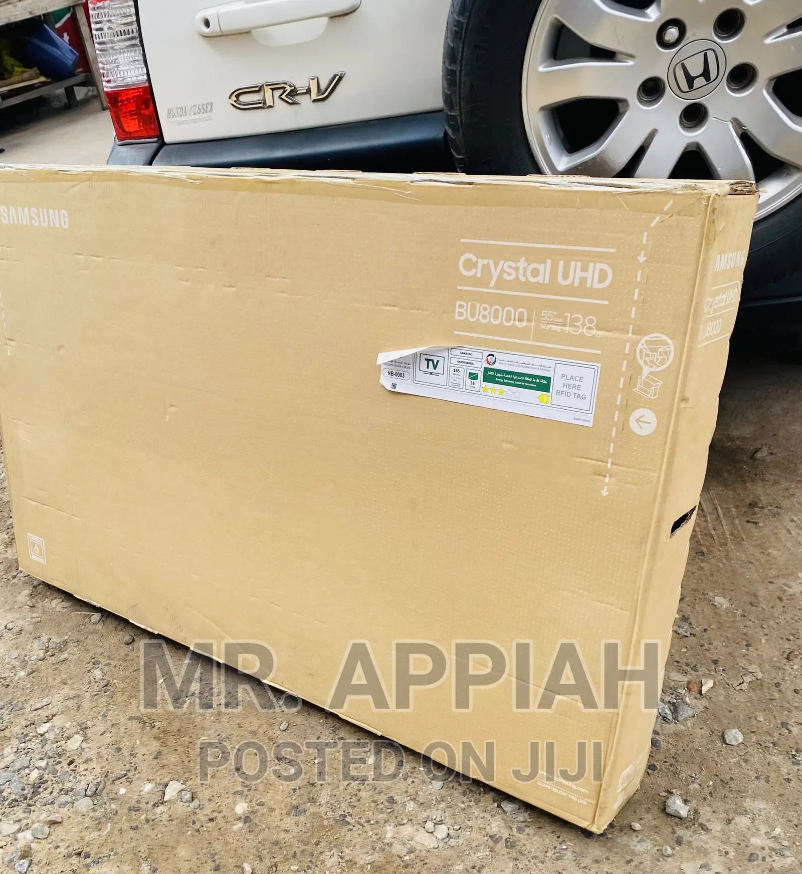 Quality Samsung 55 Inch Crystal Uhd Smart Tv(55au7100)Black
