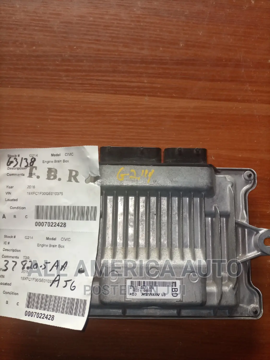 Ecu Honda Civic (Control Board)