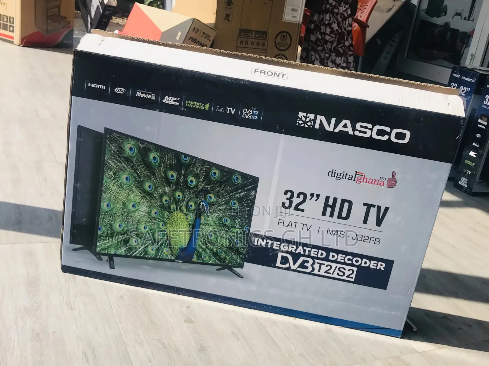 Purchase Nasco Digital 32 Inches Glossy LED Tv
