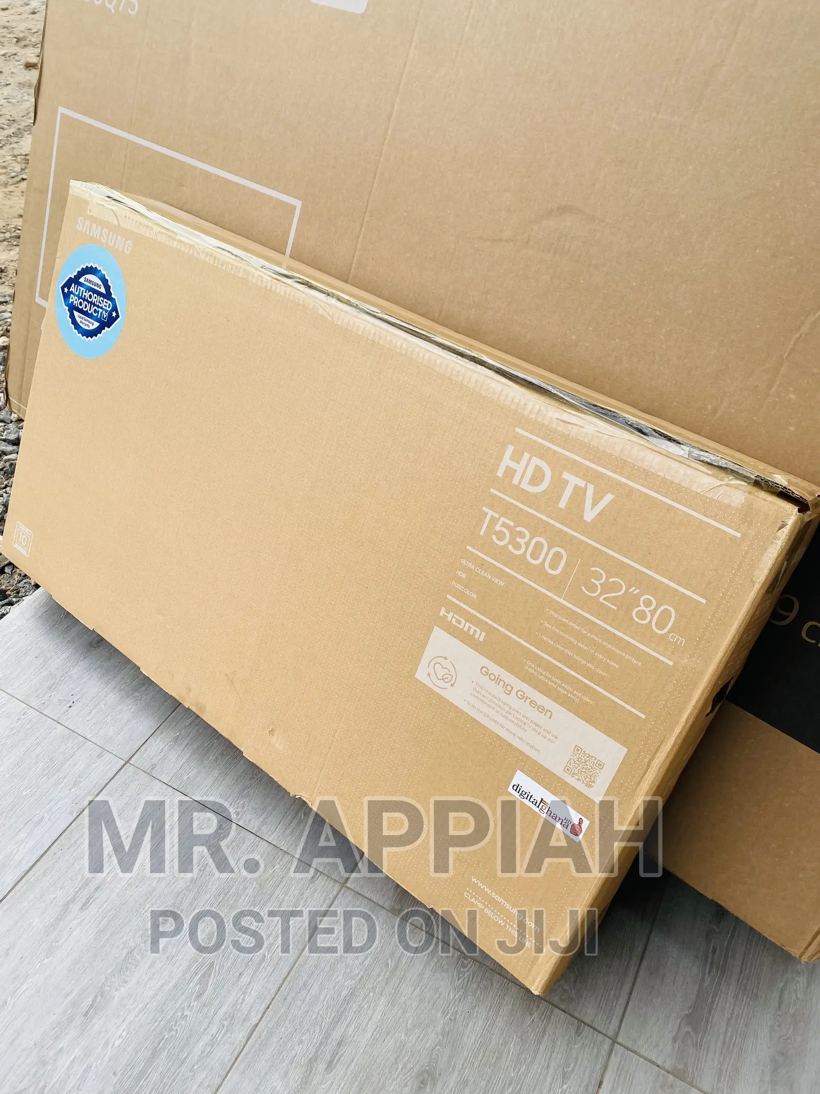 Long Lasting Samsung 32T5300 Full HD Smart Tv(32”)Black 