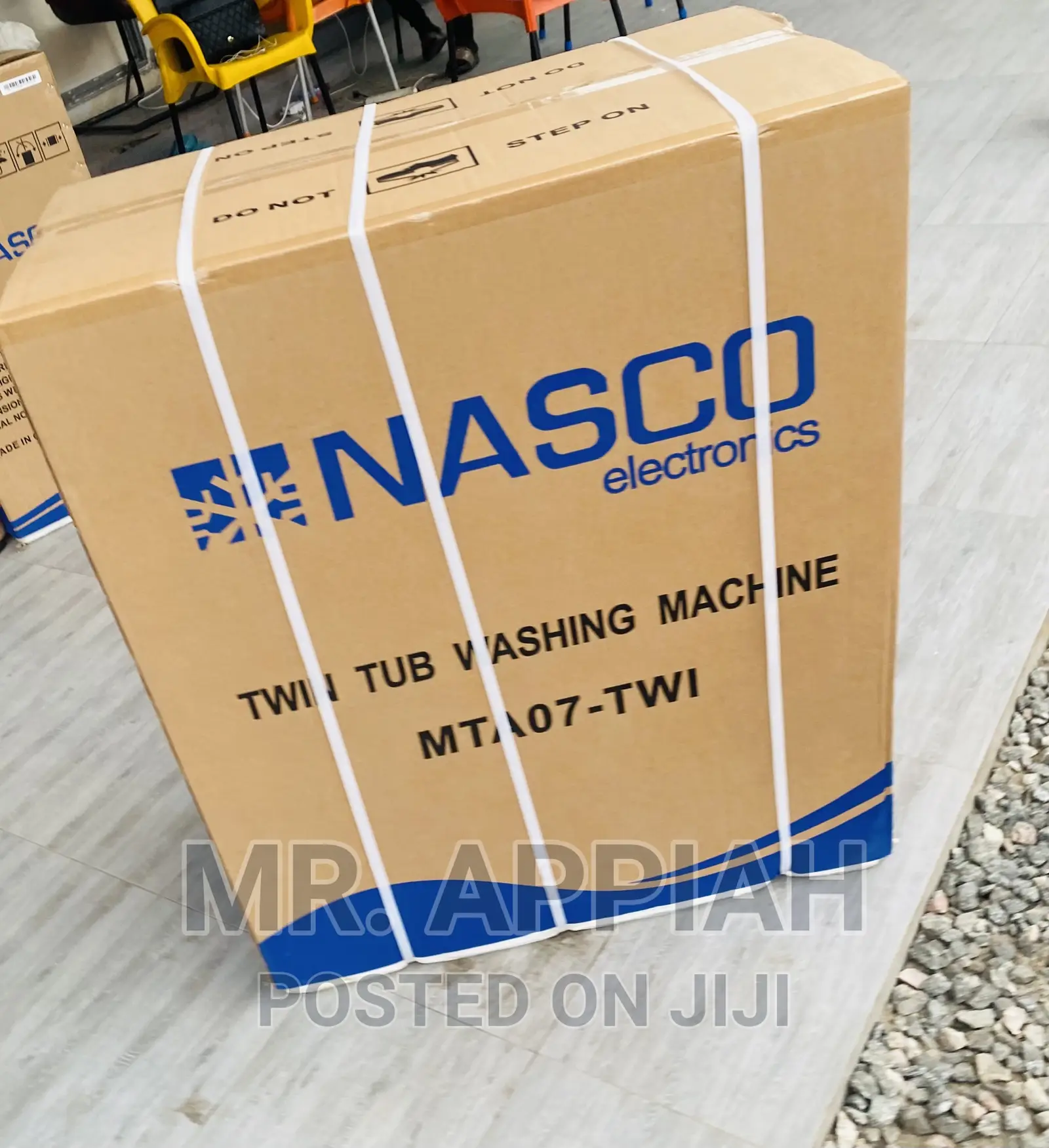 Eco-Friendly 7kg Nasco Top Load Washing Machine(White).