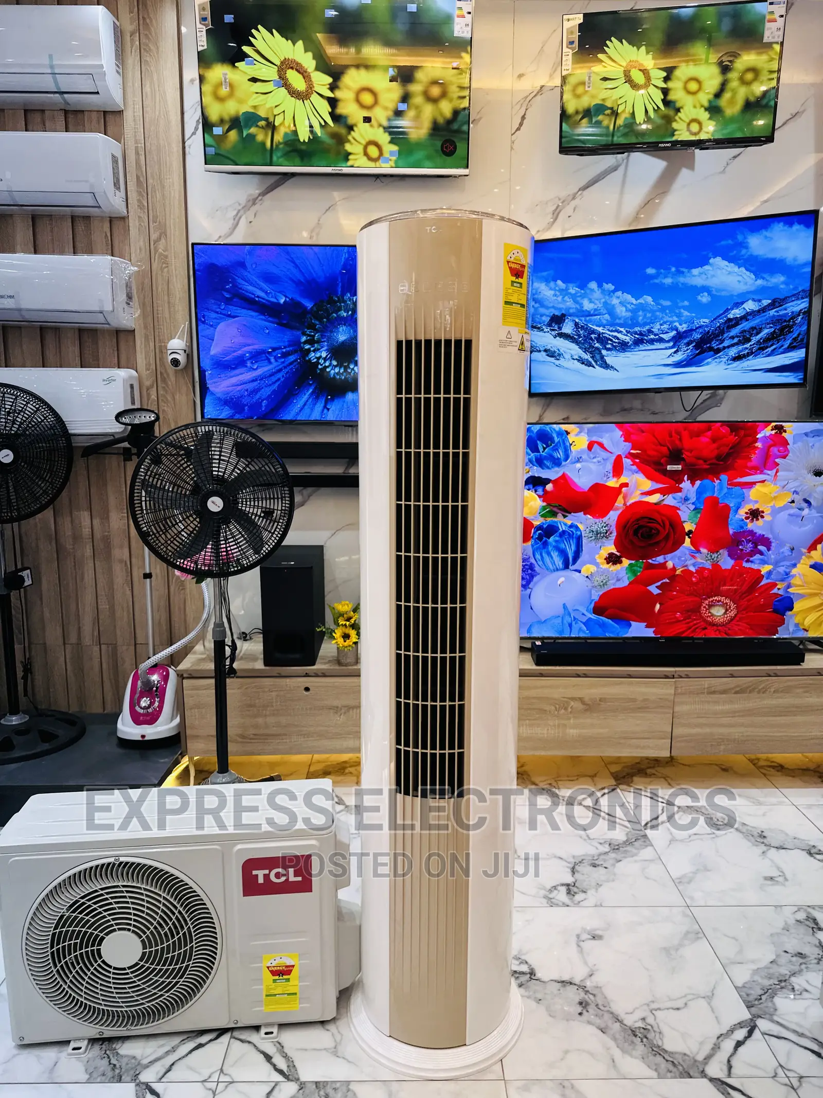High Sleek Airflow Split Floor Standing AC 1.5hp TCL