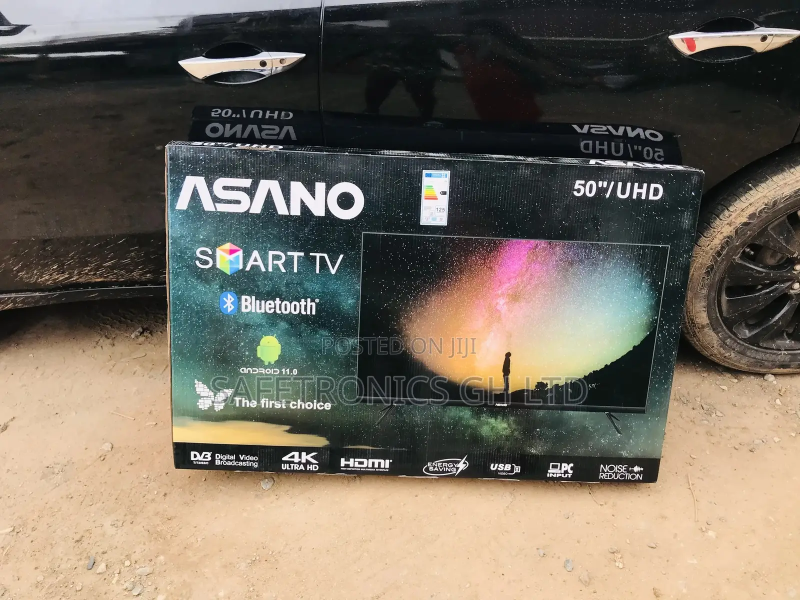 Lastest 50 Inches LED Glossy  Smart UHD Asano Tv